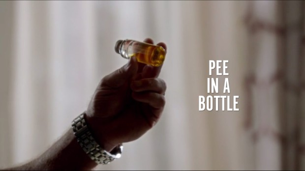 Pee In a Bottle